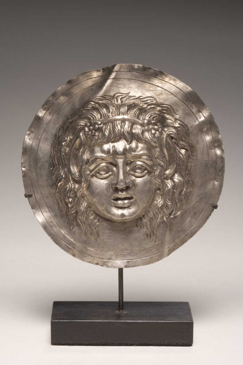 Phalera, hellenistisk (silver) av Greek
