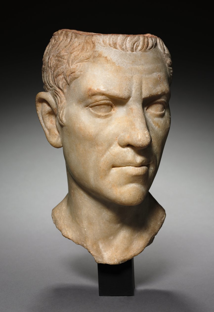 Porträtt av C. Cornelius Gallus av Greek