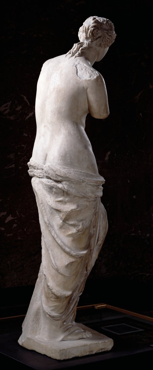 Baksidan av Afrodite, "Venus de Milo", hellenistisk tid, ca 130-100 f.Kr. (marmor) av Greek