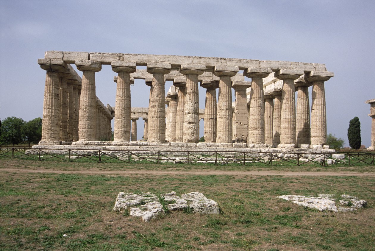 Hera I:s tempel av Greek