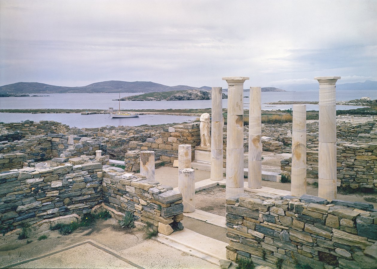 Utsikt över Kleopatras hus av Greek