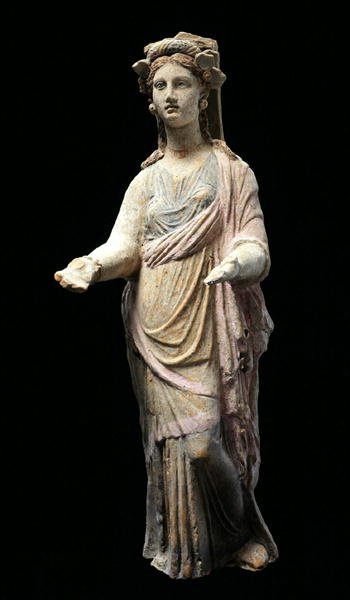 Kanosanfigur, 300-talet f.Kr. (terrakotta) av Greek Greek