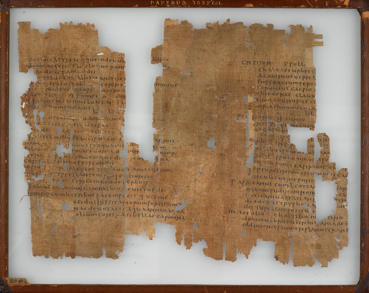 Papyrus 1532 (5), epitom av Livius, 3:e-4:e århundradet av Greek School