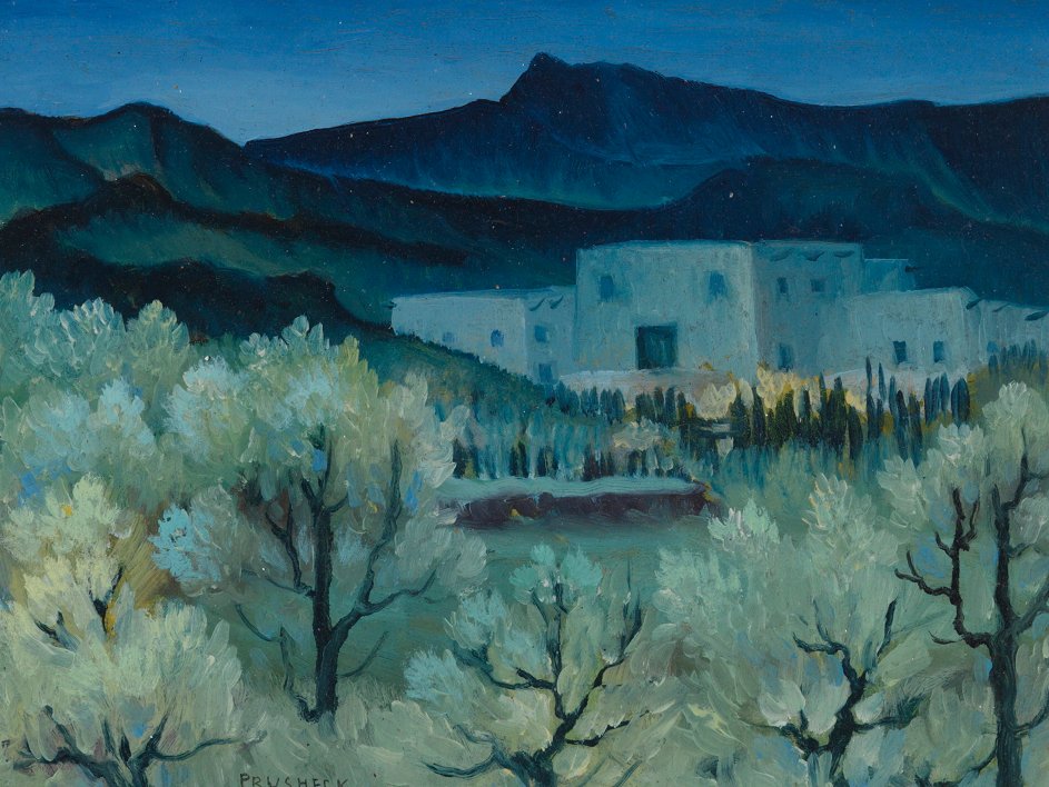  Untitled Southwestern Landscapen av Gregor Perusek