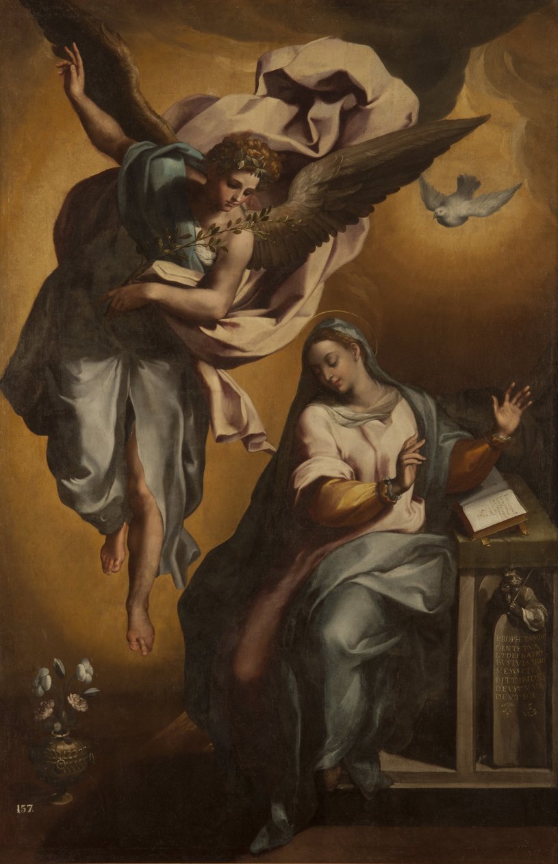 Bebådelsen av Maria av Gregorio Martínez