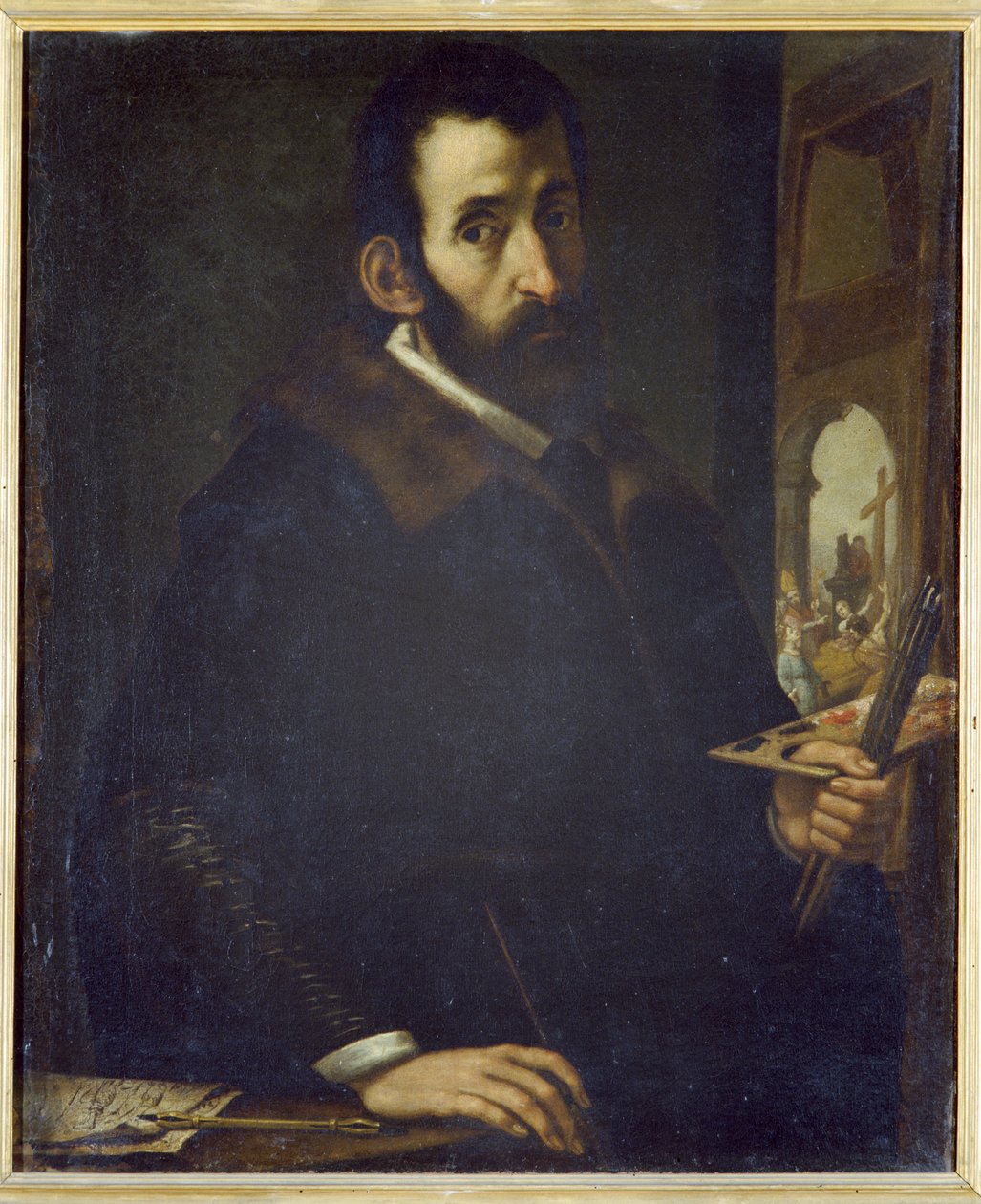 Självporträtt av Gregorio Pagani