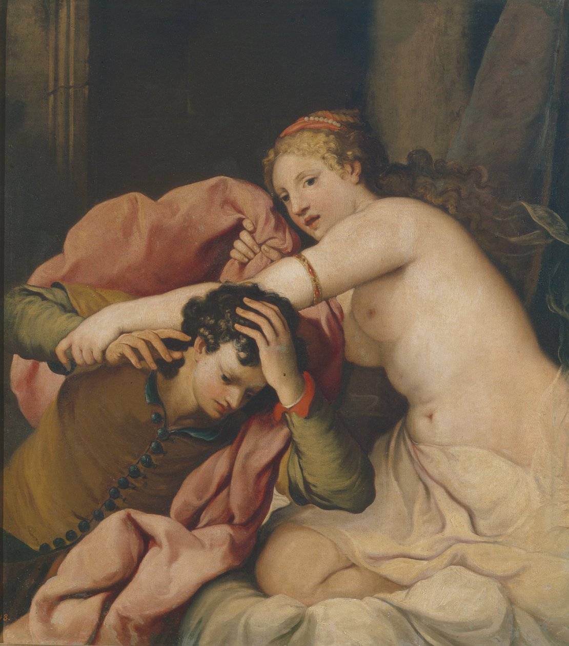 Josef och Potifars hustru. av Gregorio Lazzarini