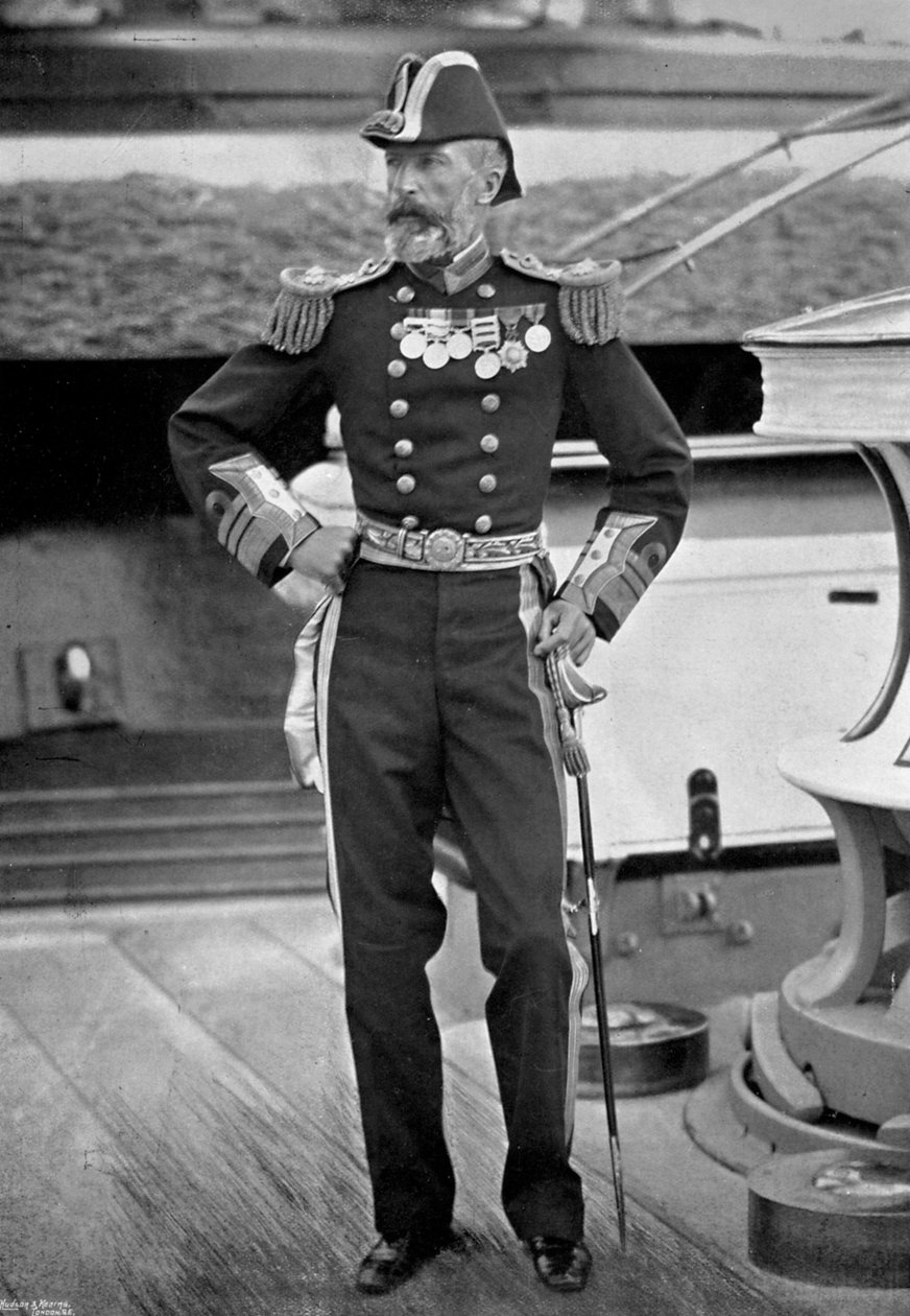 Amiral Sir Michael Culme-Seymour, 1896 av Gregory and Co