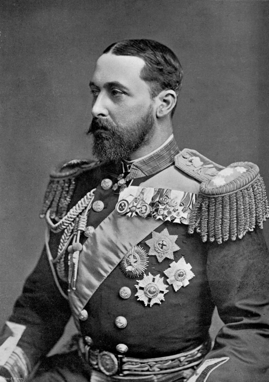 Amiral av flottan, hertigen av Saxe-Coburg Gotha, 1896 av Gregory and Co