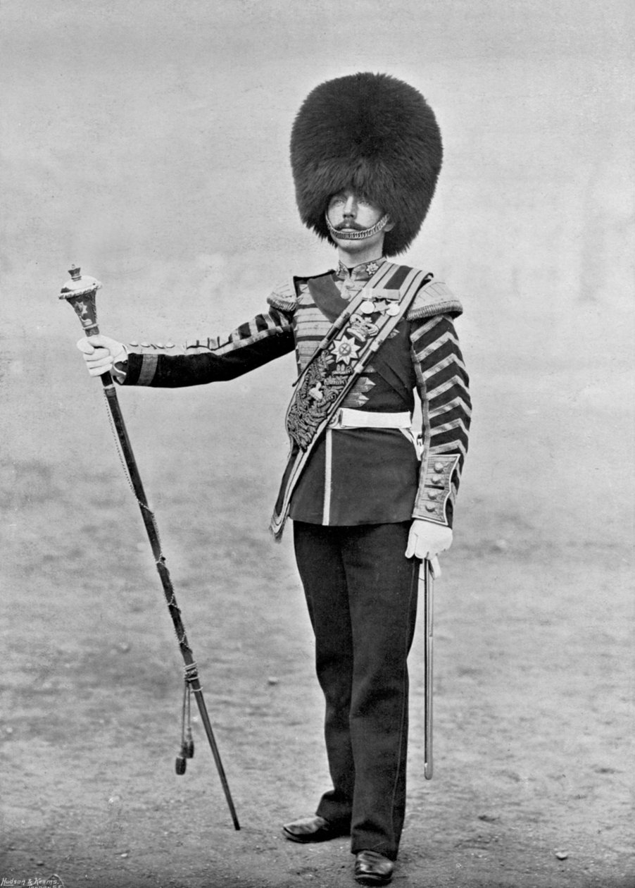Trummajor Patrick, 2nd Coldstream Guards, 1895 av Gregory and Co
