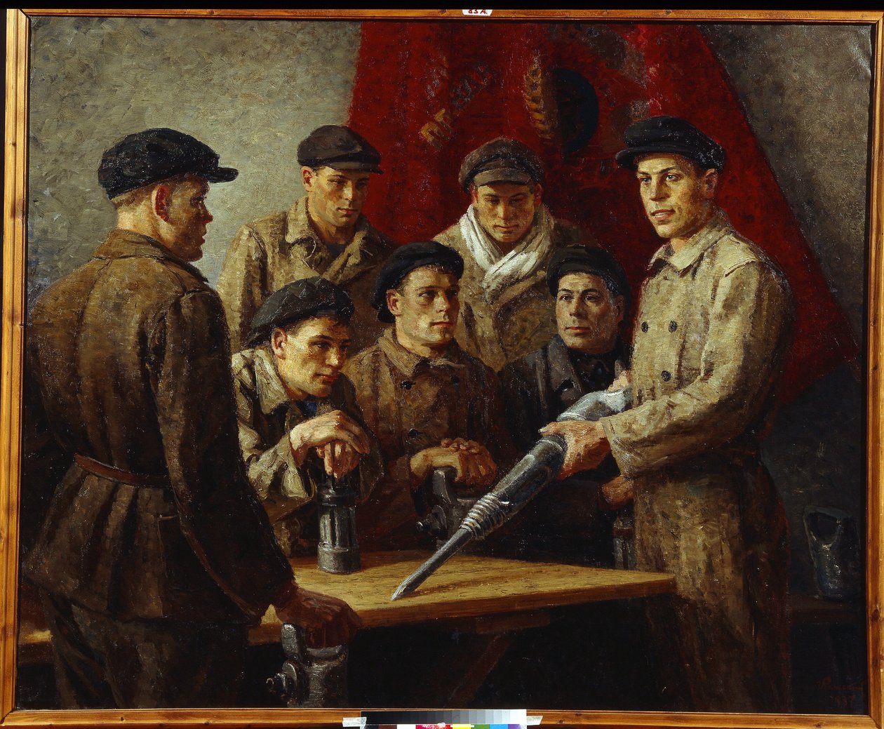 Stachanovbrigaden - Stachanovitrörelsen av Grigory Grigorievich Ryazhsky