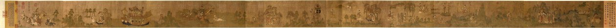 Gu Kaizhi, Nymph of the Luo River, Gugong (Palace Museum), Beijing av Gu Kaizhi