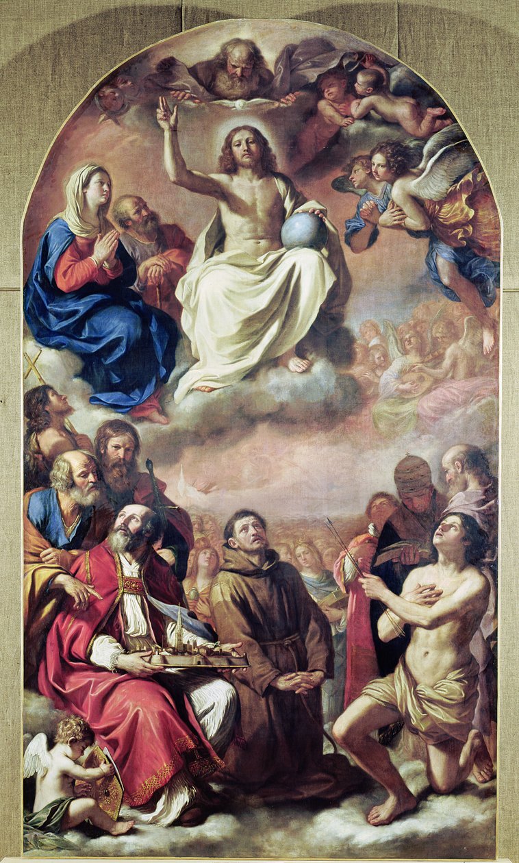 De heligas ära, 1645-47 av Giovanni Francesco Barbieri