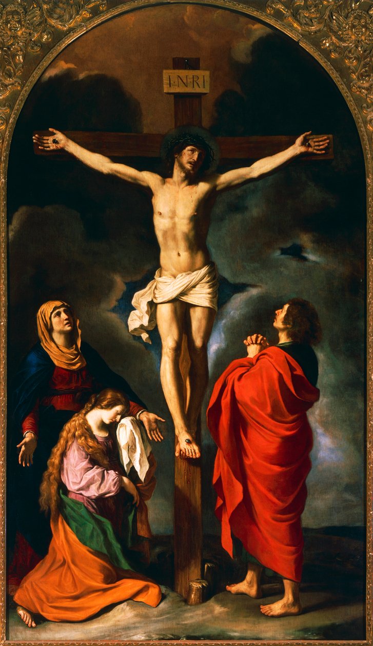 Korsfästelse av Guercino