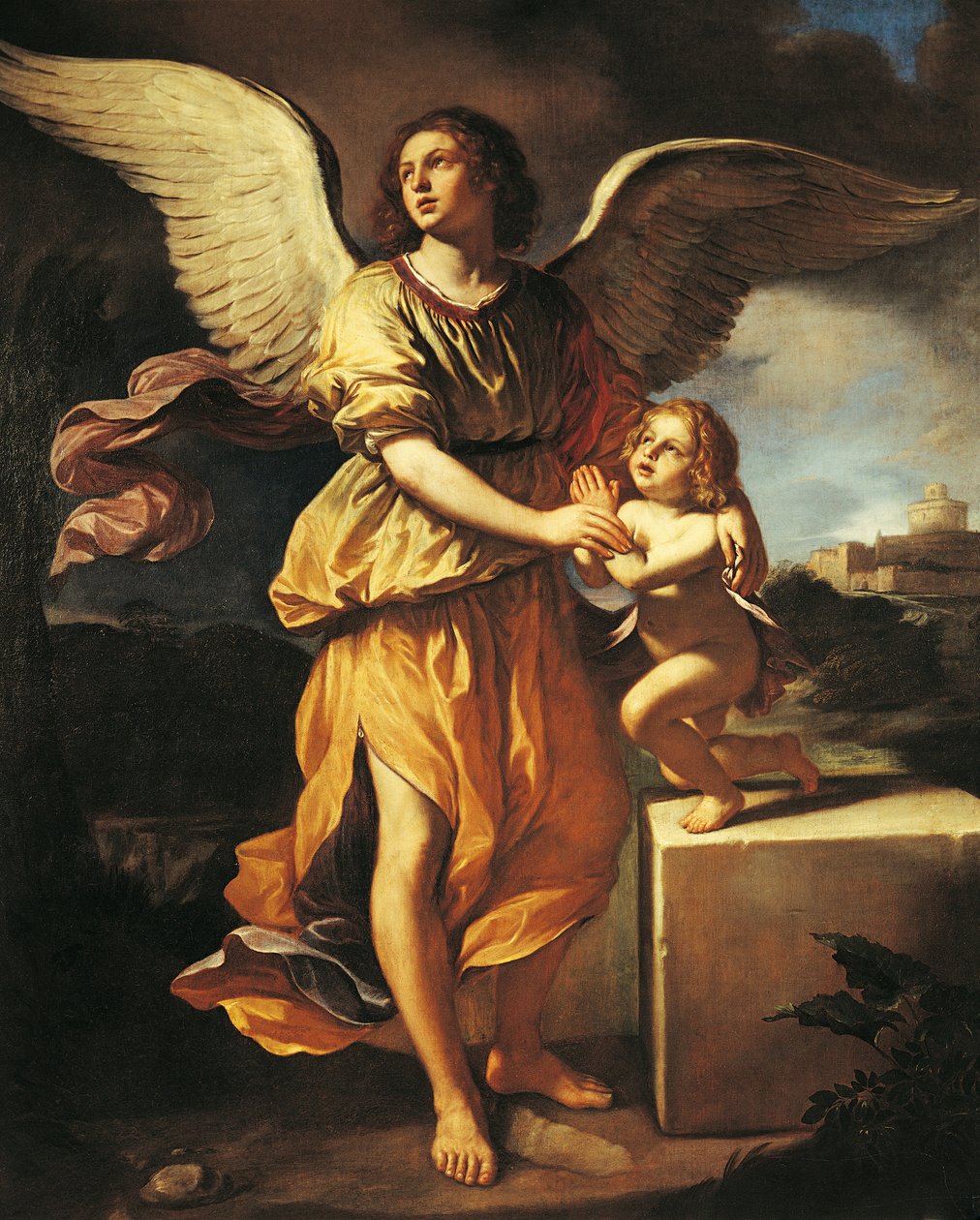 Skyddsängeln av Guercino