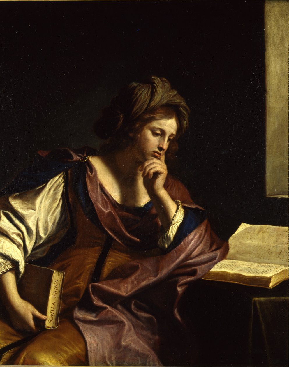 Guercino - Sibilla Samia, 1652-1653 av Guercino