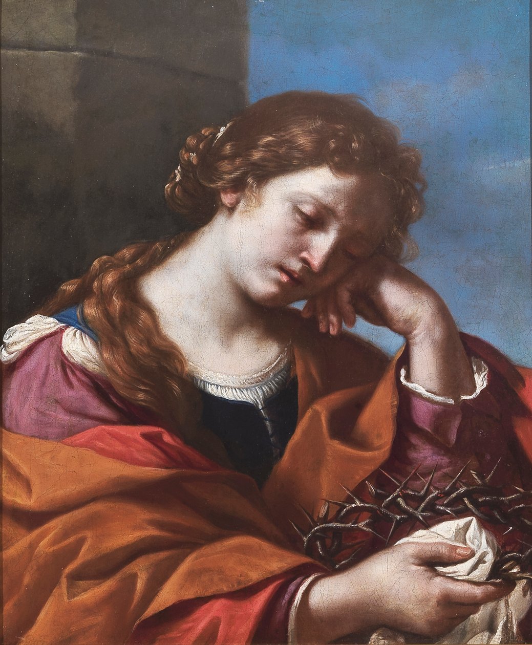 Maria Magdalena med törnkronan, 1632. av Guercino
