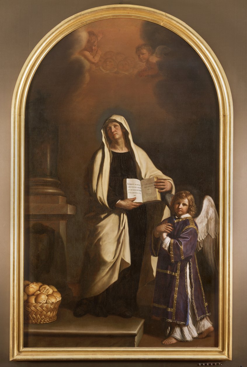 Saint Francesca Romana, 1656 av Guercino