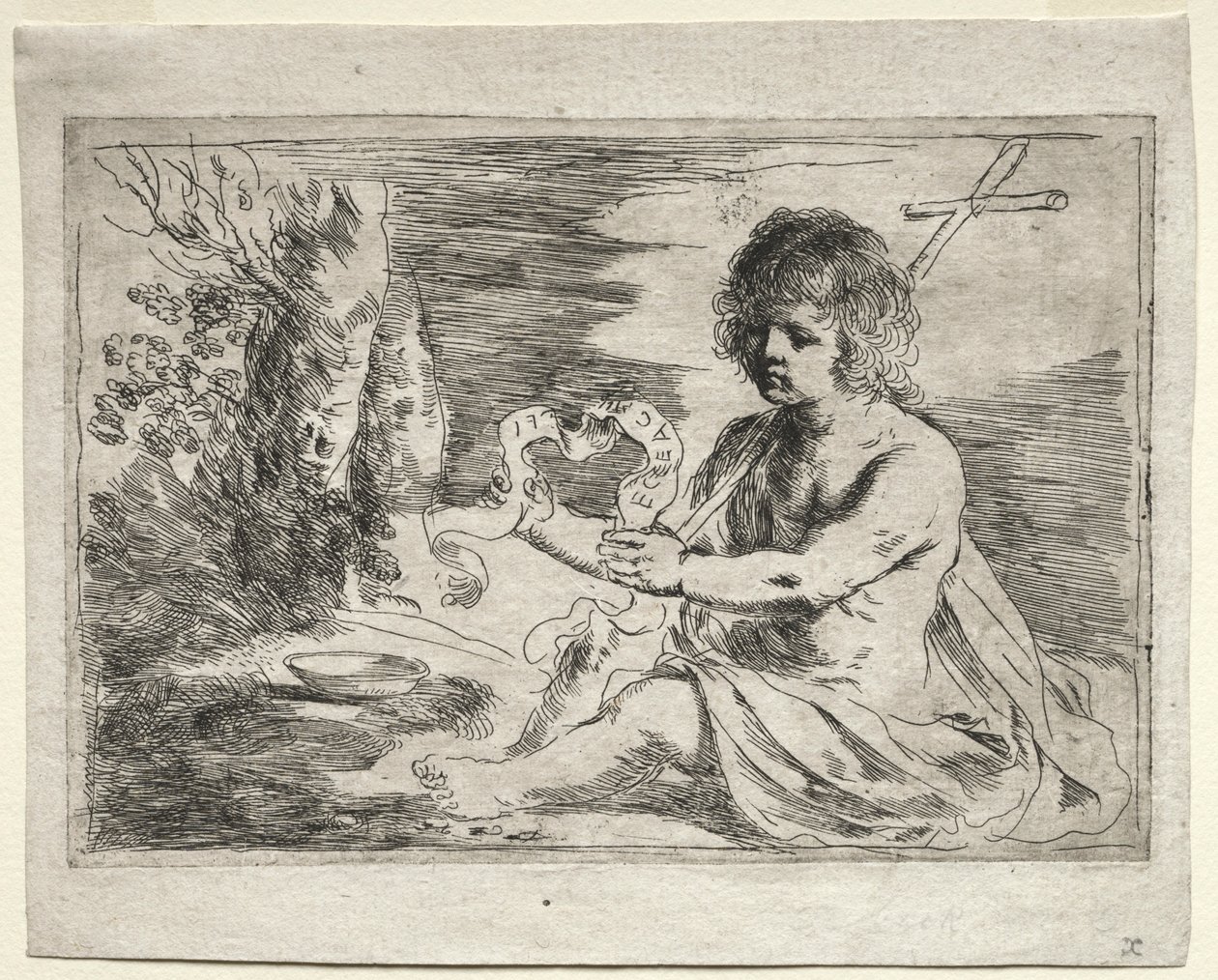 Johannes Döparen, 1650-talet. av Guercino