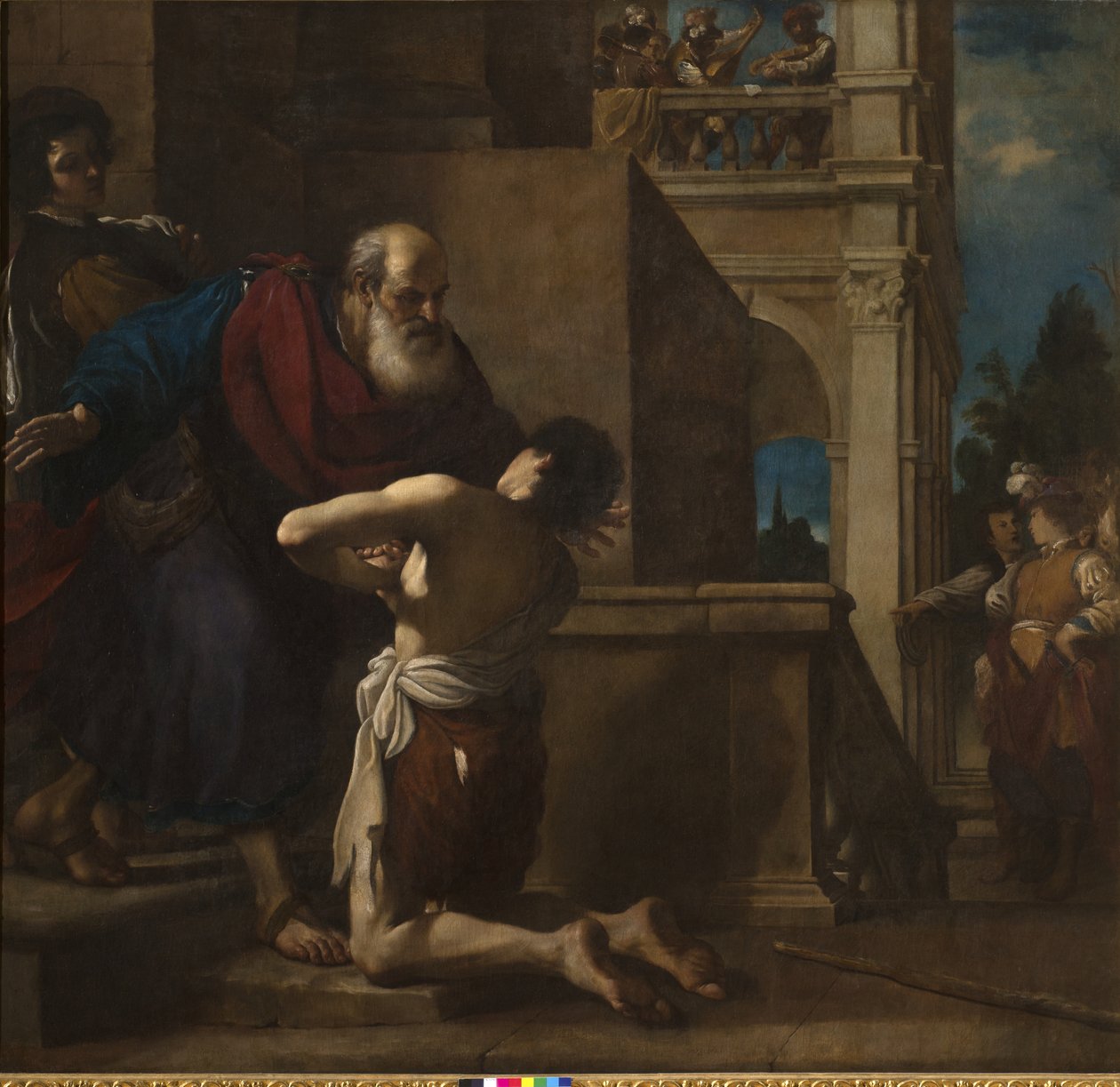 Den förlorade sonens återkomst, 1617 av Guercino