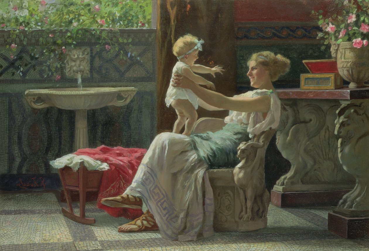 Mammas älskling av Guglielmo Zocchi