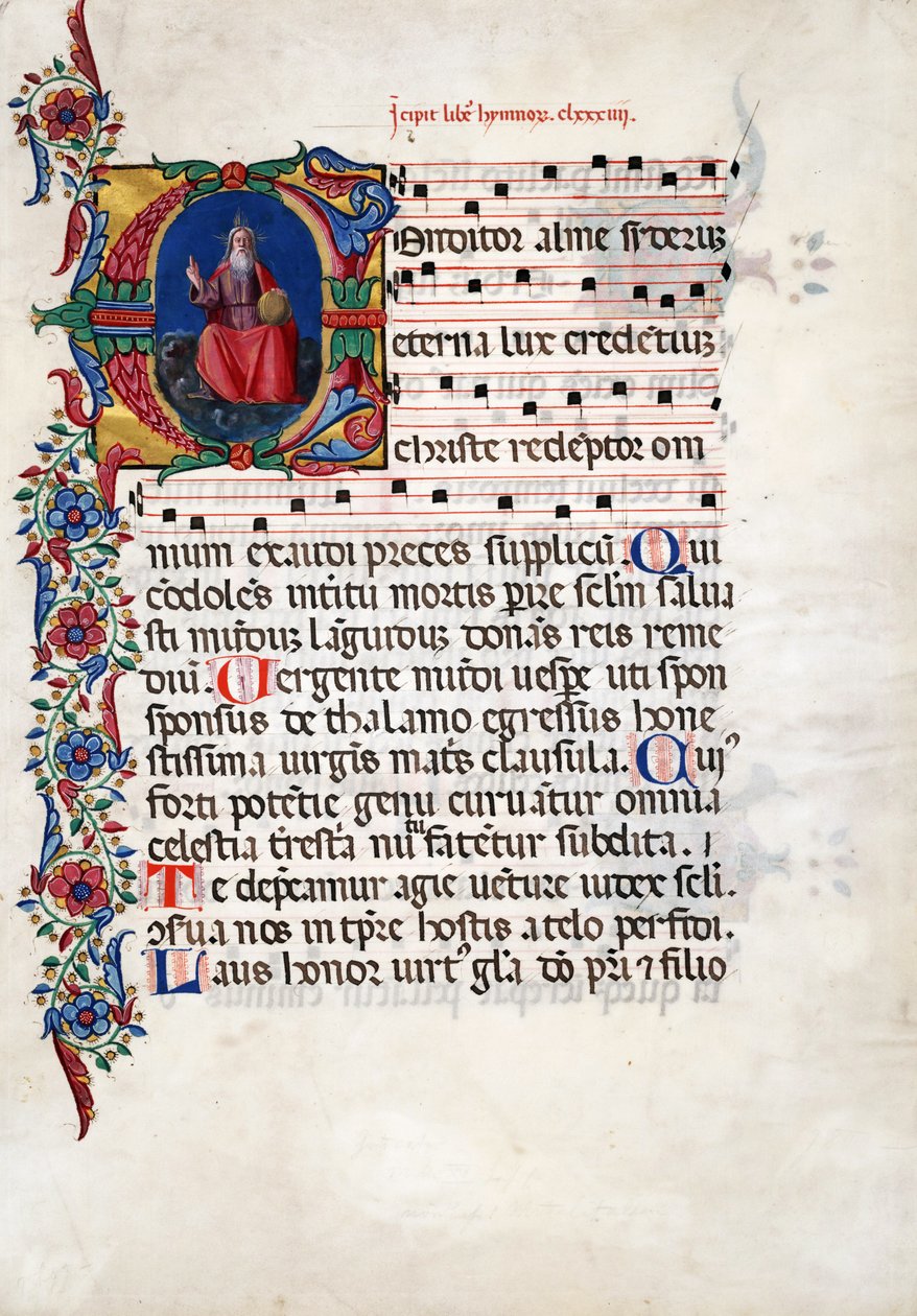 Körpsaltare och psalmbok av Guglielmo Giraldi