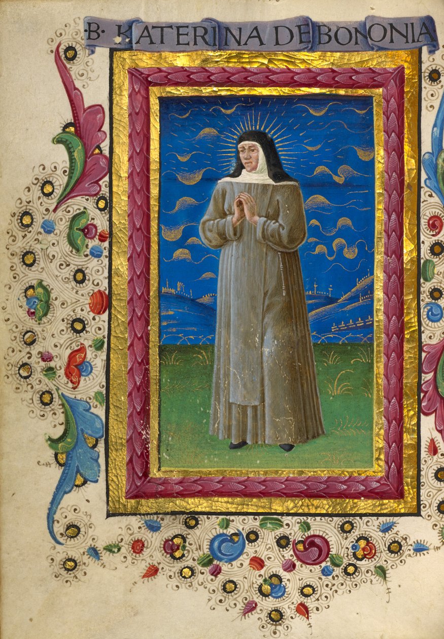 Sankta Katarina av Bologna av Guglielmo Giraldi