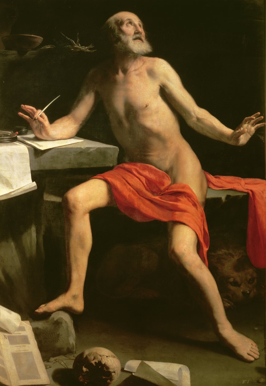 S:t Hieronymus, 165758 av Guido Cagnacci