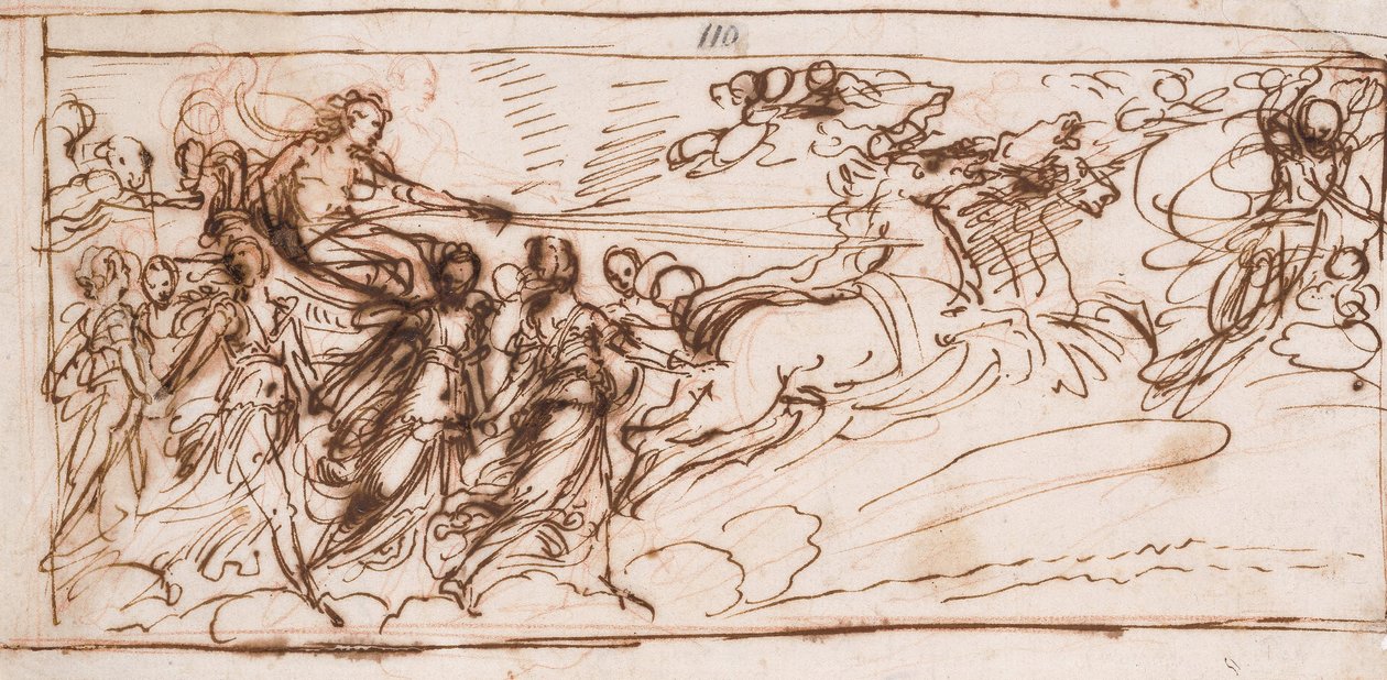 Apollo på solvagnen av Guido Reni