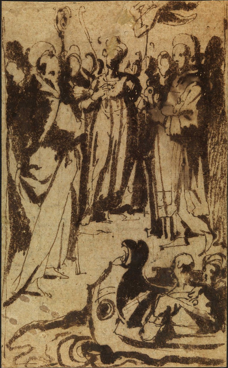 Arrival of Saint Ursula at Cologne av Guido Reni