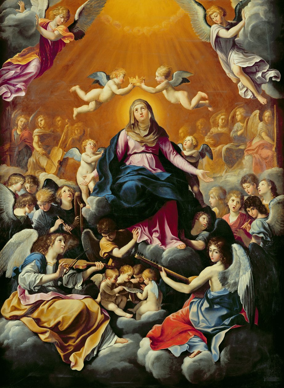 Jungfruns kröning av Guido Reni