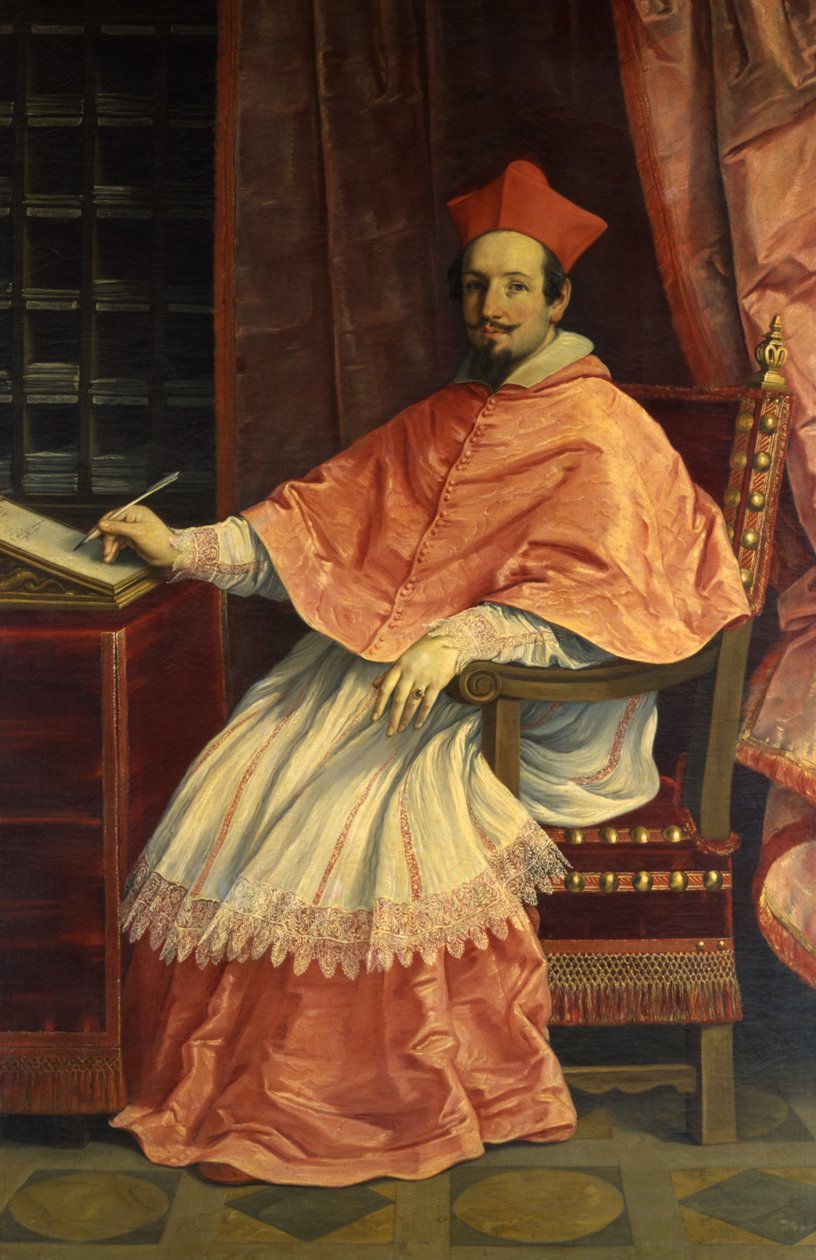 Porträtt av Bernardino Spada av Guido Reni