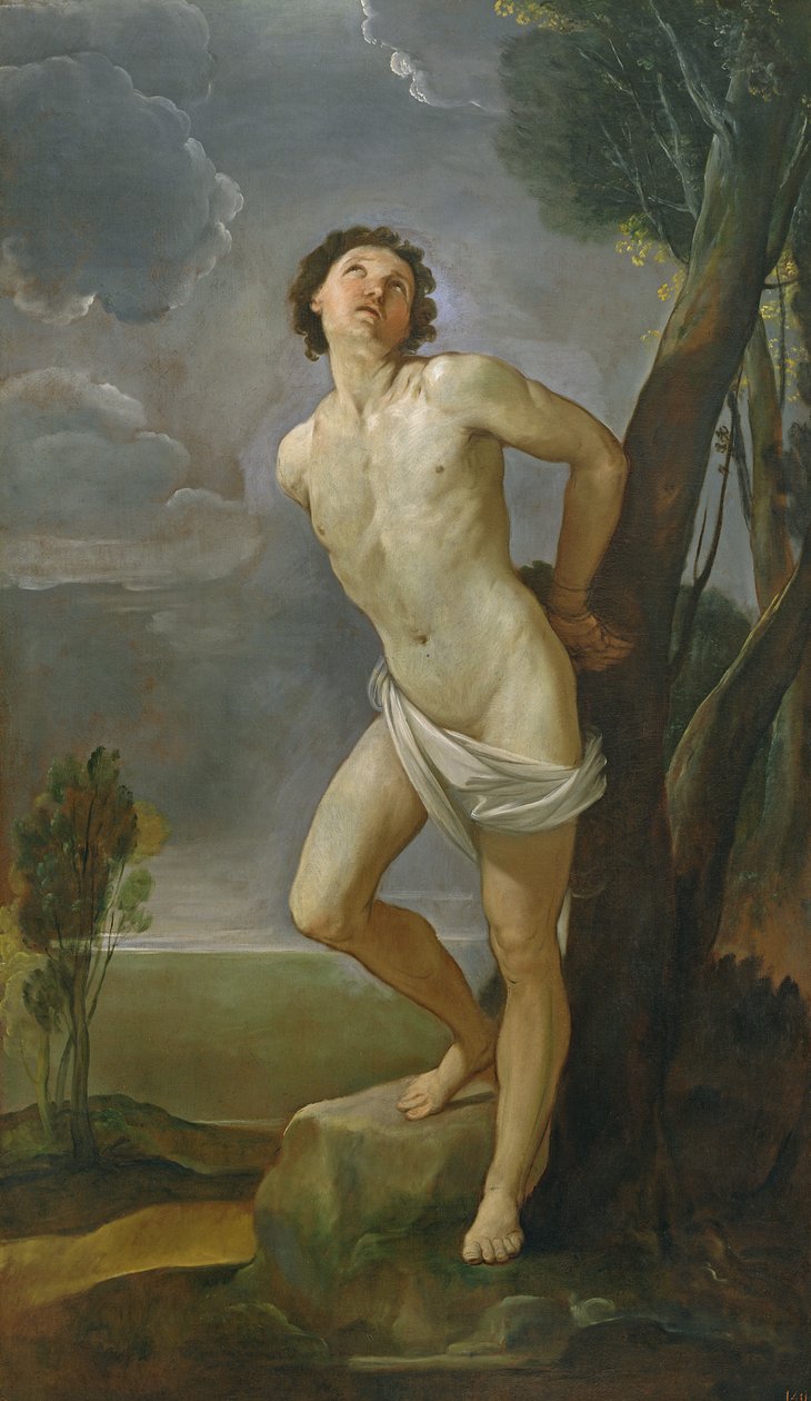 St Sebastian av Guido Reni