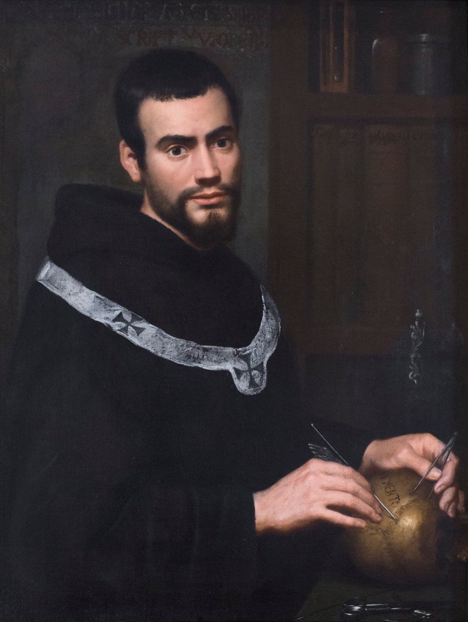 Porträtt av en ung munk av Guido Cagnacci