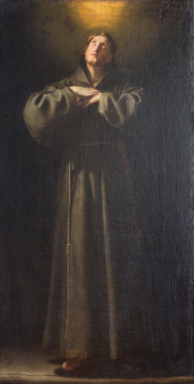 St Francis av Guido Cagnacci