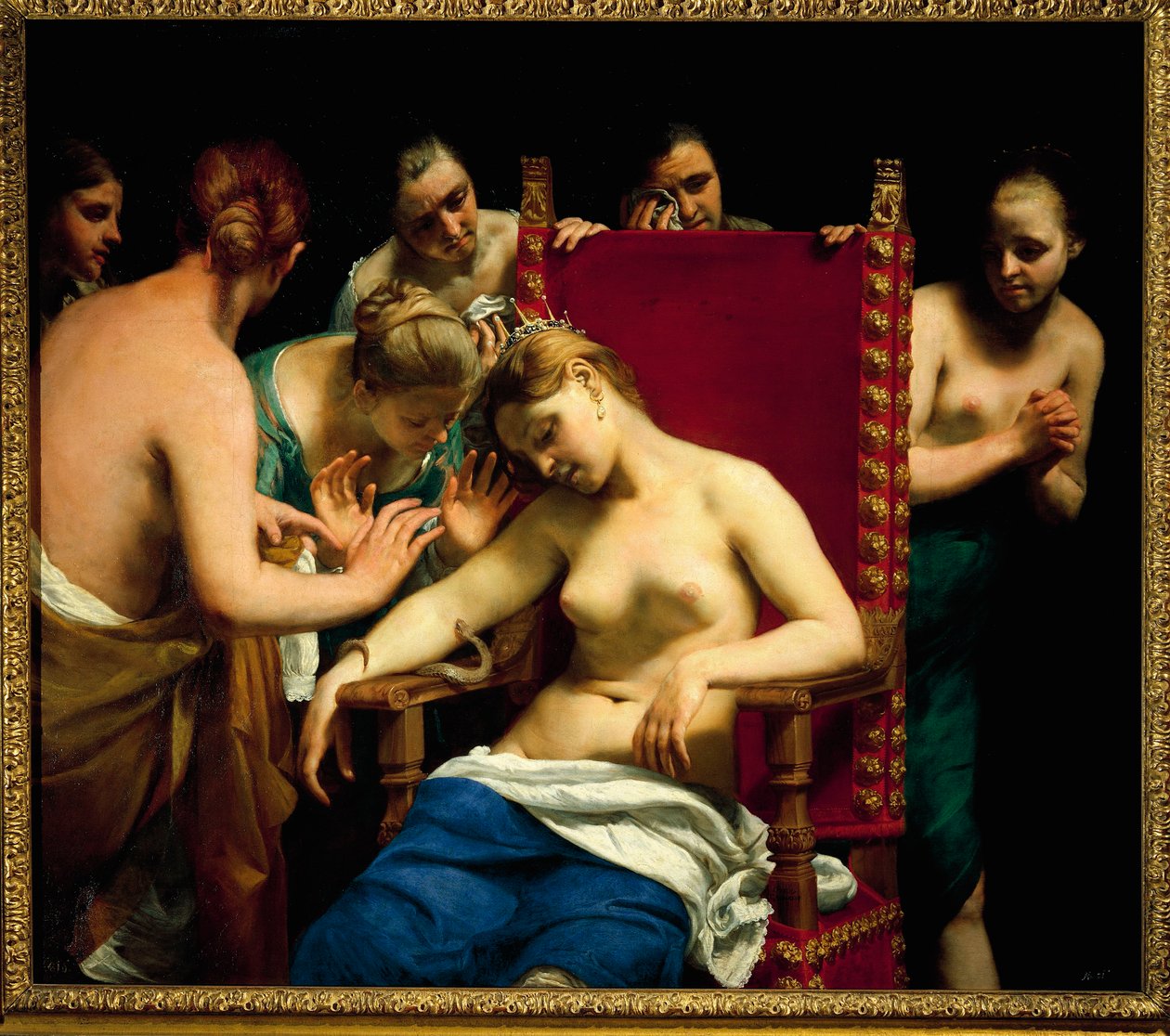 Kleopatras död av Guido Cagnacci