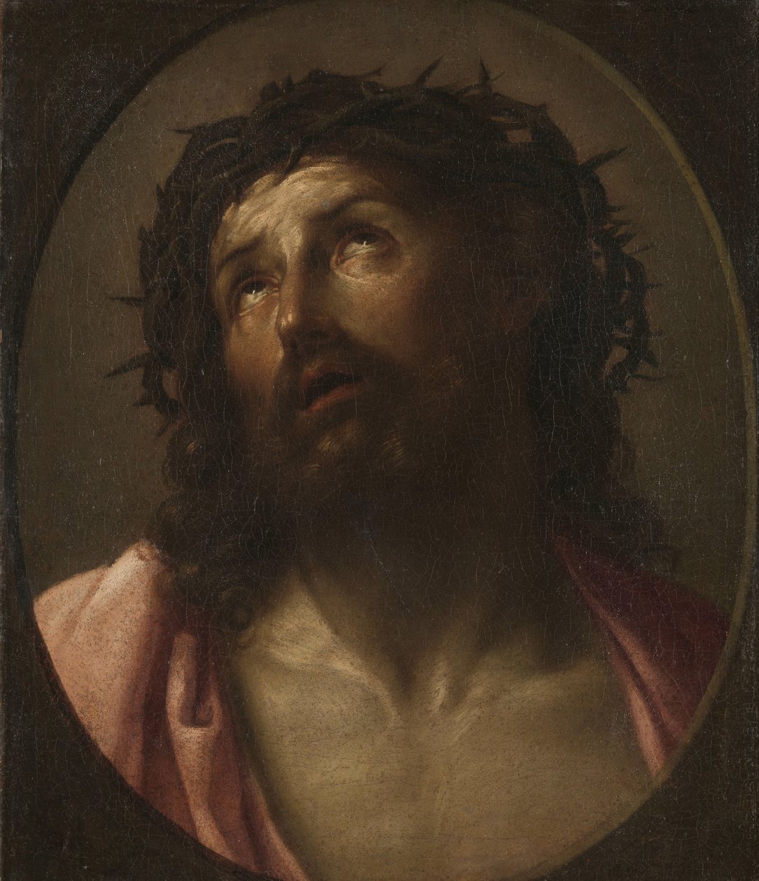 Man av sorger av Guido Reni (follower of)