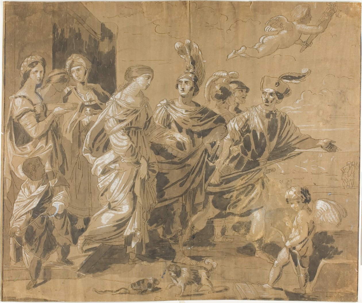 Bortförande av Helen av Guido Reni