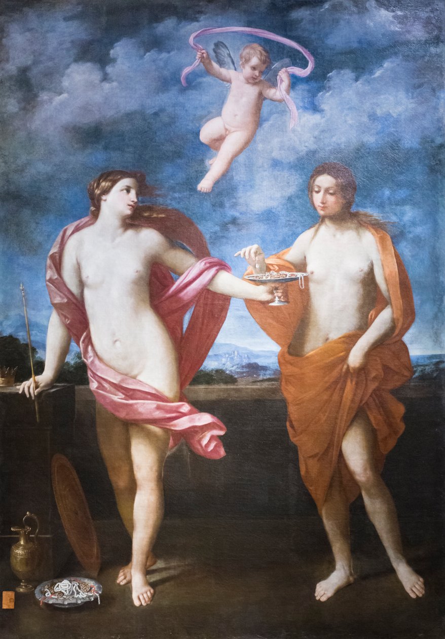 Allegori om frihet och blygsamhet av Guido Reni