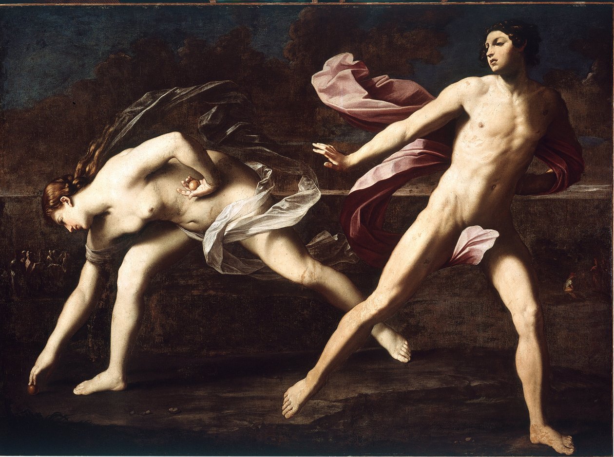 Atalanta och Hippomenes av Guido Reni