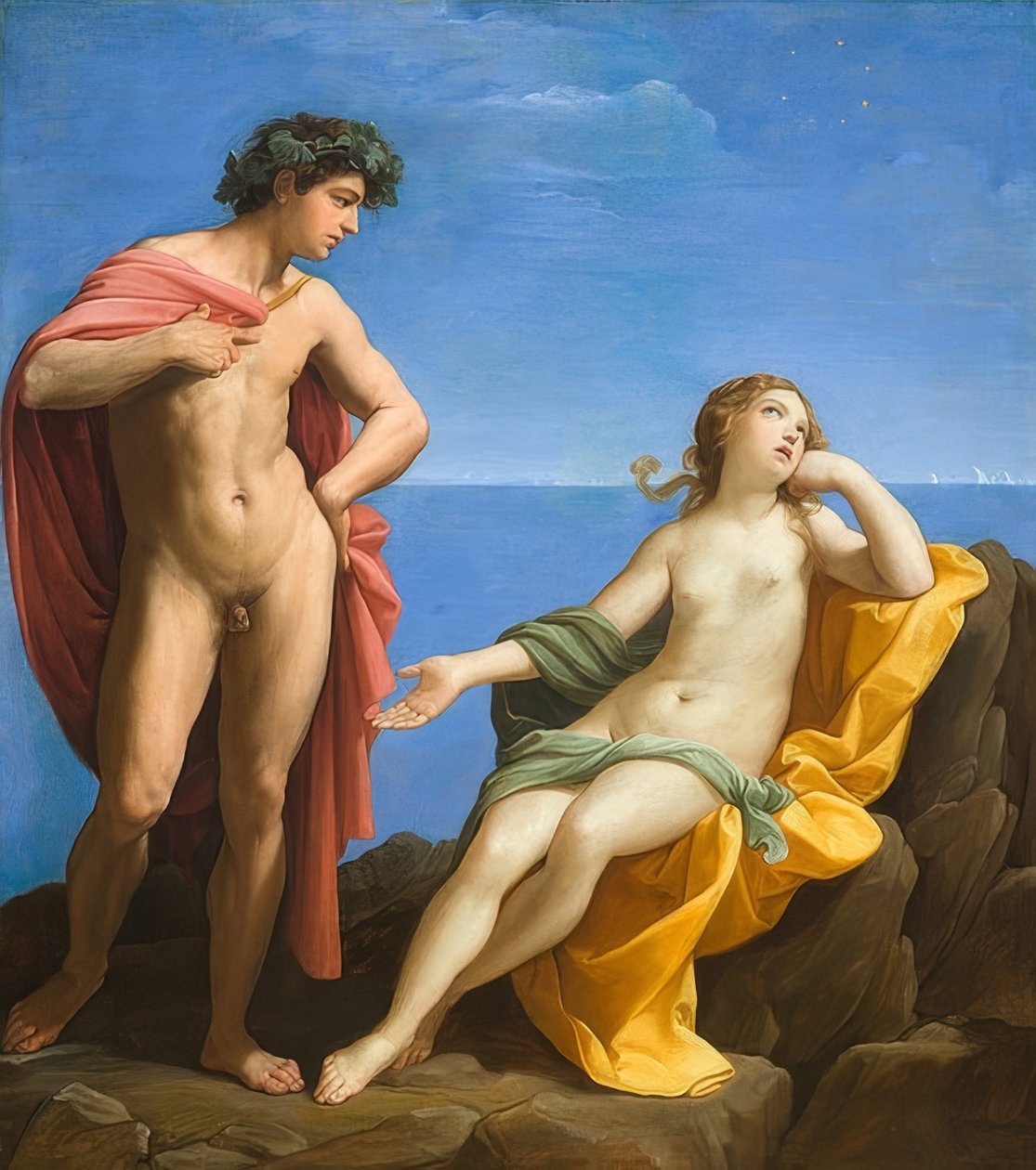 Bacchus och Ariadne. Omkring 1619-20 av Guido Reni