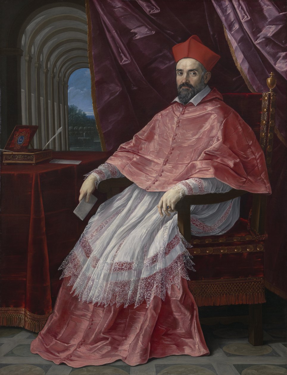 Kardinal Roberto Ubaldini (1581–1635), påvlig legat i Bologna av Guido Reni