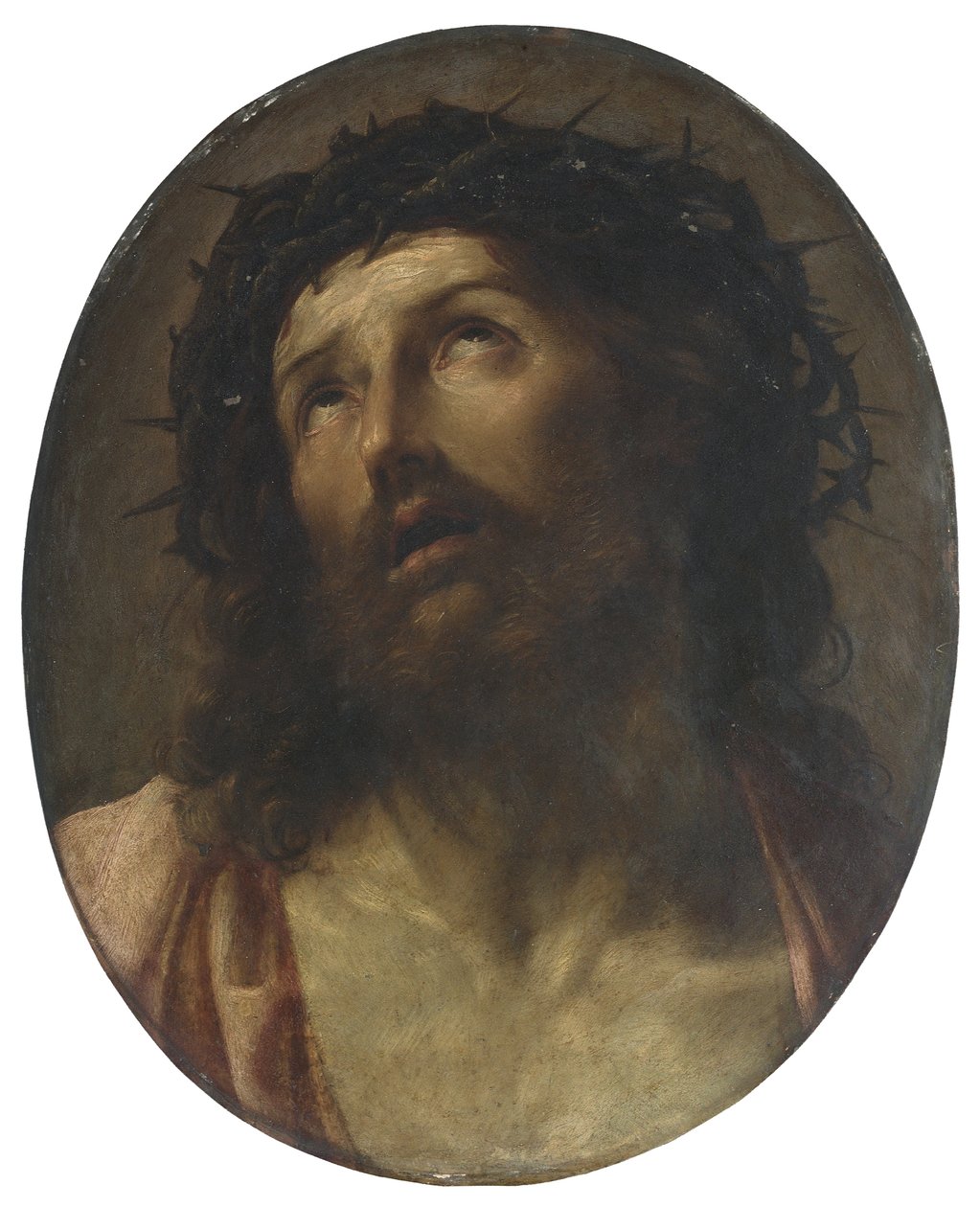 Kristus krönt med törnar av Guido Reni
