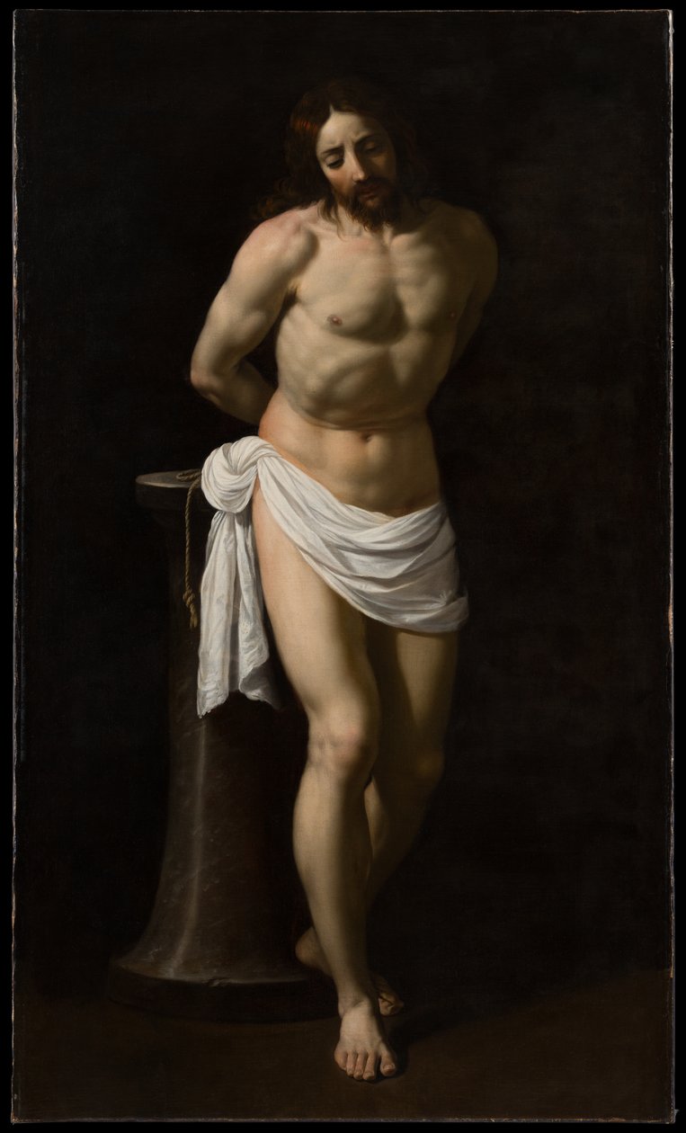 Kristus vid kolonnen av Guido Reni