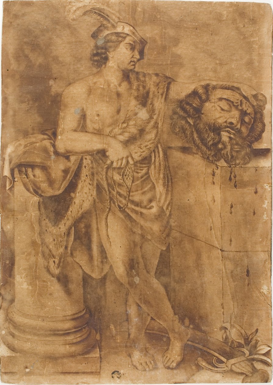 David med Goliats huvud av Guido Reni