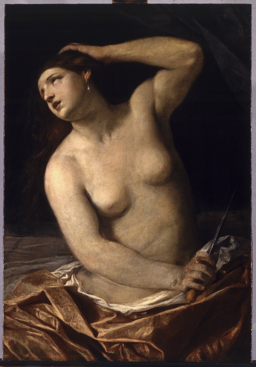 Lucretias död, 1632-38 av Guido Reni