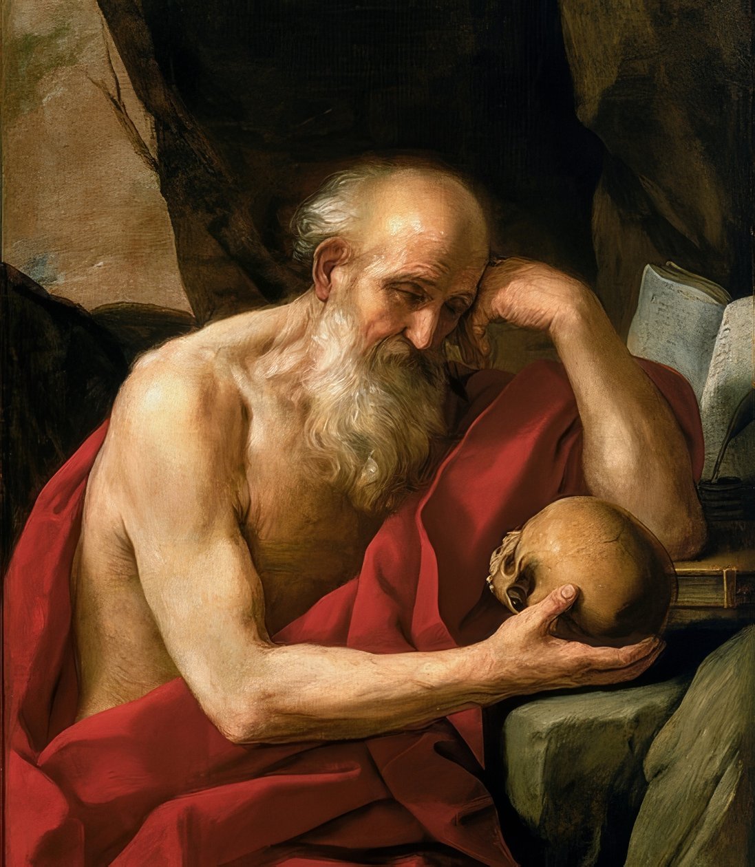 Sankt Jerome av Guido Reni