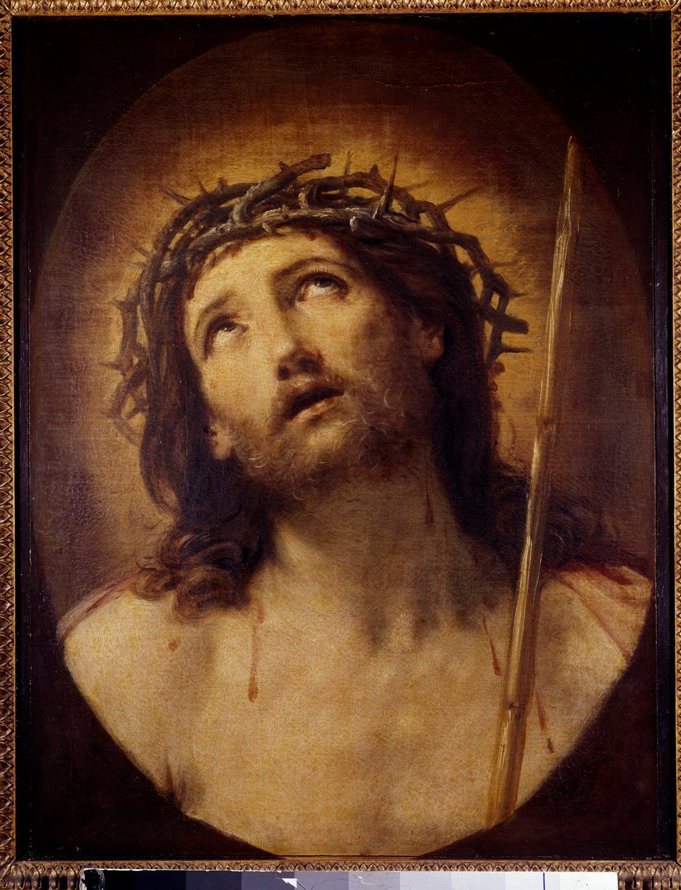 Ecce homo Målning av Guido Reni dit Le Guide (1575-1642) 1600-talet sön. 0,62x0,48 m av Guido Reni