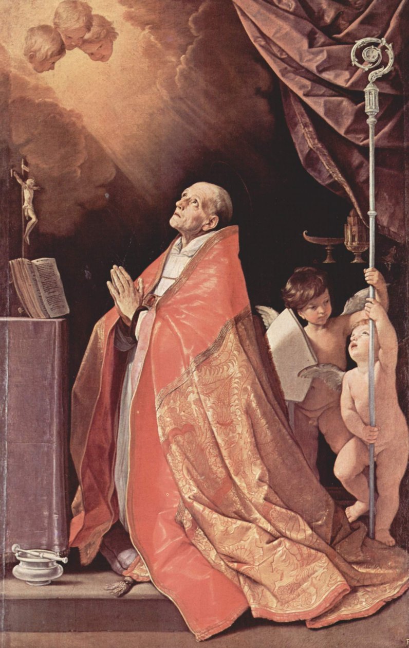 Tyska: St Andrew Corsini i bön av Guido Reni