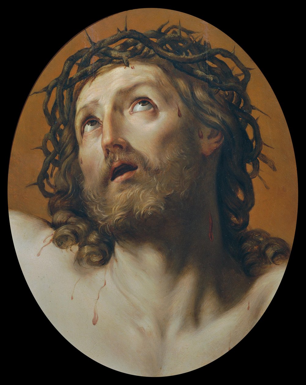 Kristi huvud av Guido Reni